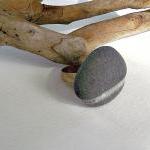 Spanish beach stone ring. S..